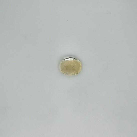 Yellow Sapphire (Pukhraj) 6.33 Ct gem quality Yellow Sapphire (Pukhraj) 6.33 Ct gem quality